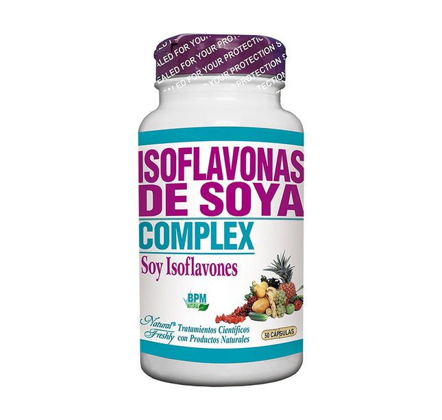 Isoflavonas De Soya 50 Softgel Nf