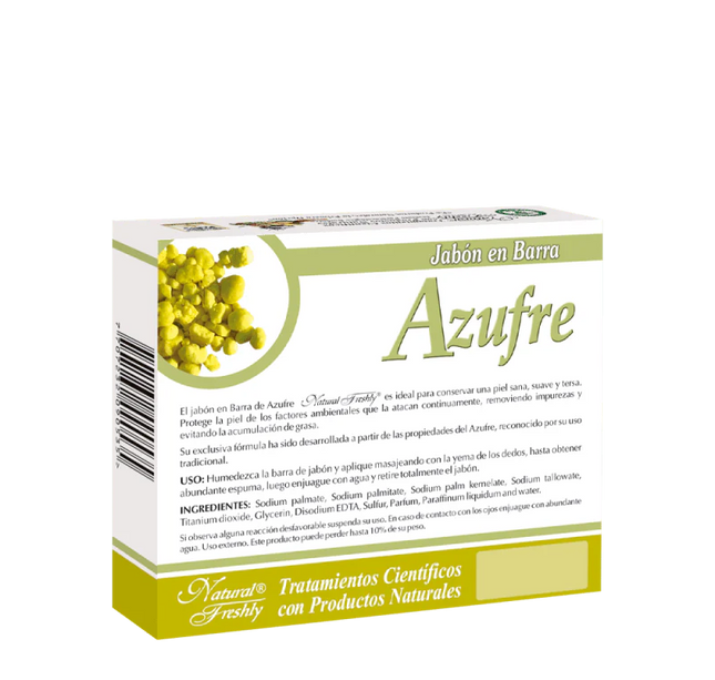 Jabón  De Azufre Freshly 90 Gr
