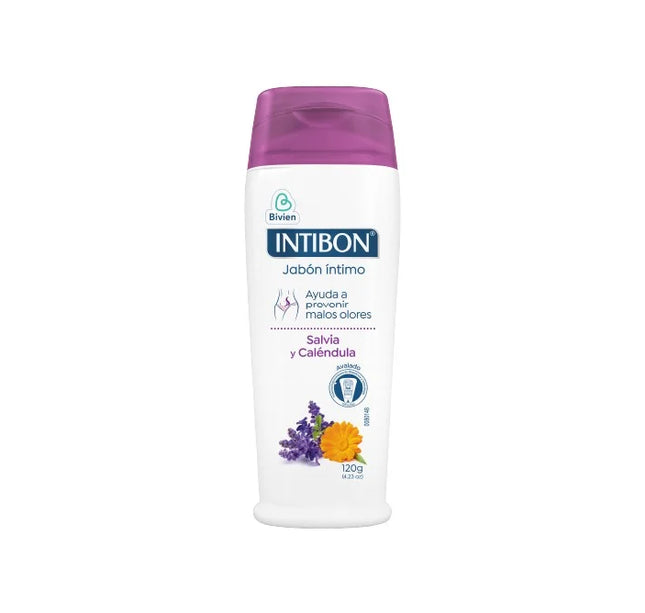 Jabón Intimo Intibon Salvia Y Caléndula 120Ml