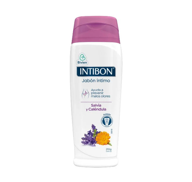 Jabón Intimo Intibon Salvia Y Caléndula 210Ml