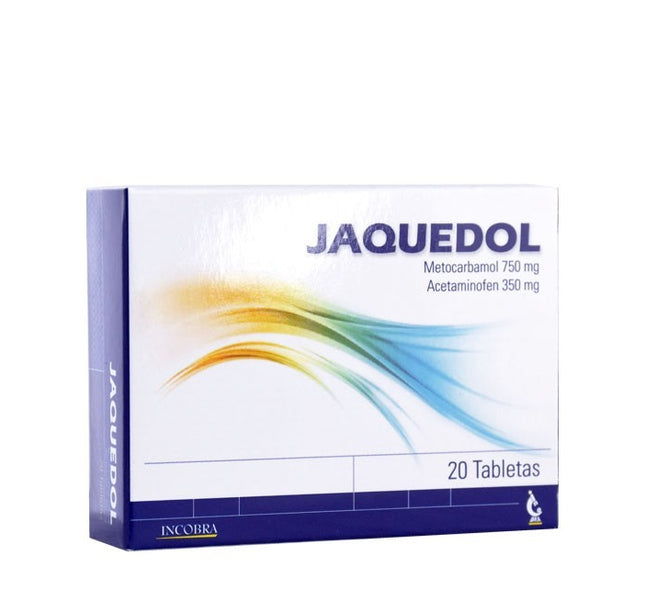 Jaquedol 750/350 Mg 20 Tabletas