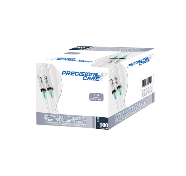 Jeringa 3P 3Ml 21X1.1/2 100 Und Eterna