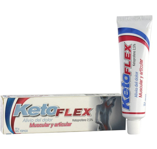 Ketoflex 2.5% Gel 50 Gr