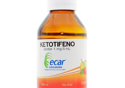 KETOTIFENO 1 MG JARABE 100 ML EC