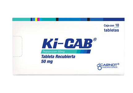 Ki-Cab Tegoprazan 50Mg 10 Tabletas Recubiertas