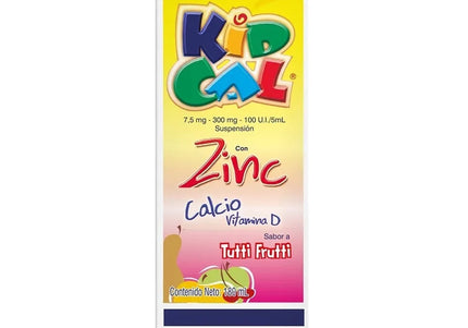 Kidcal Suspension 180 Ml Tutifrutti