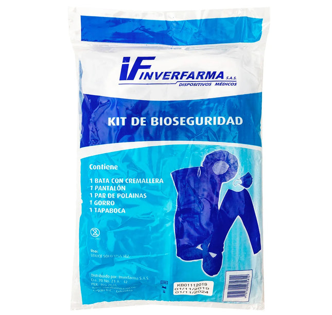 Kit Bioseguridad - 5 Pieza  Inverfarma