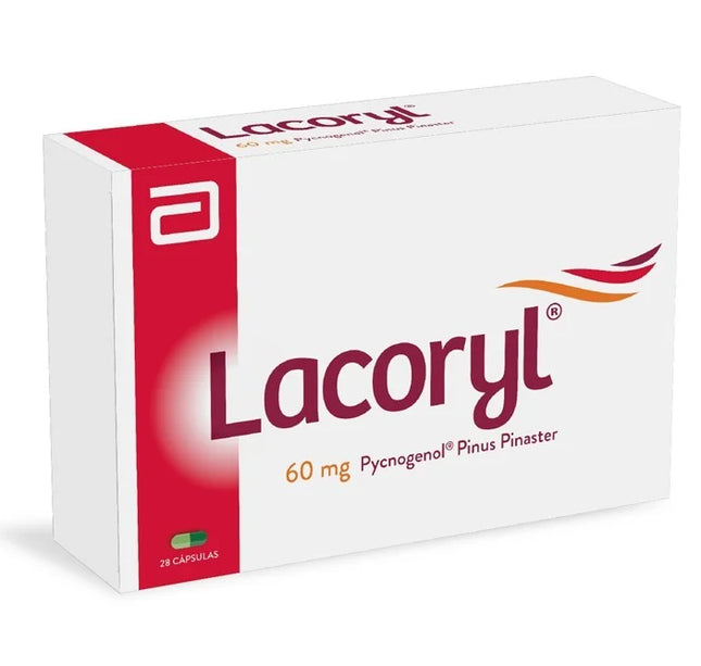 Lacoryl 60 Mg 28 Capsulas