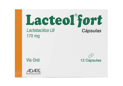 Lacteol Fort 170 Mg 12 Capsulas