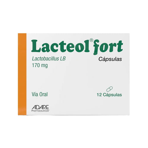 Lacteol Fort 170 Mg 12 Capsulas