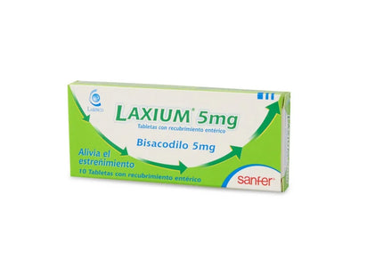 LAXIUM 5 MG 10 TABLETAS