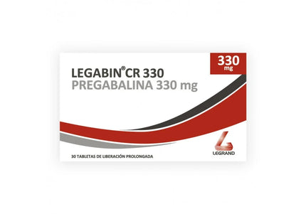 Legabin Cr 330 Mg 30 Tabletas
