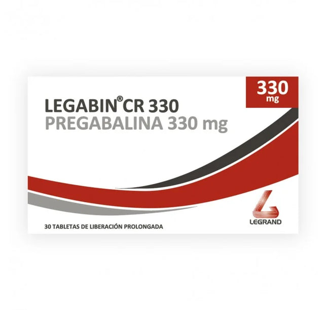 Legabin Cr 330 Mg 30 Tabletas