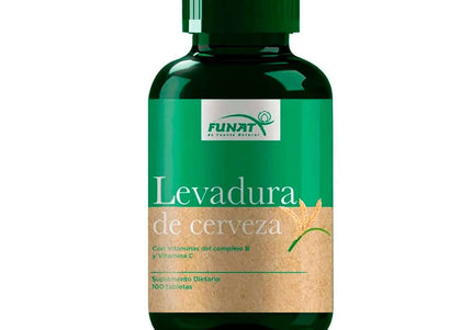 Levadura De Cerveza Funat 100 Tbs