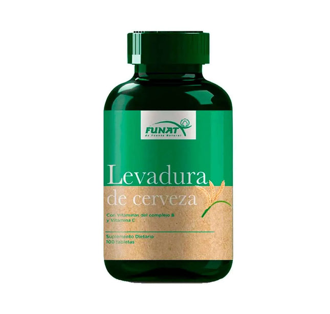 Levadura De Cerveza Funat 100 Tbs