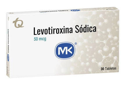 Levotiroxina 50 Mcg 30 Tbs Mk