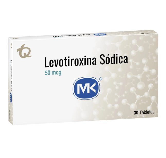 Levotiroxina 50 Mcg 30 Tbs Mk