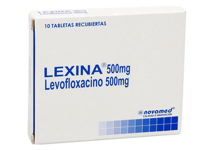 Lexina 500 Mg 10 Tabletas