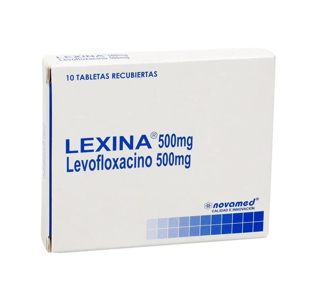 Lexina 500 Mg 10 Tabletas