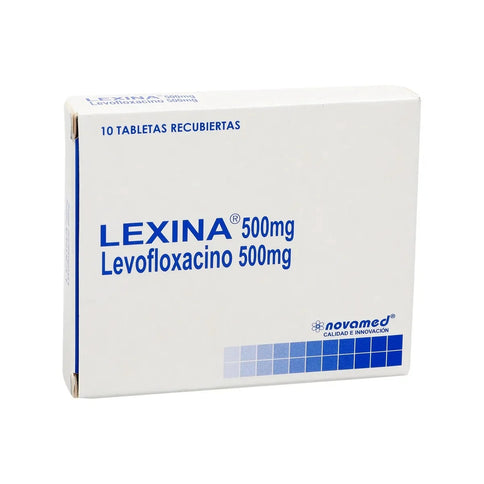 Lexina 500 Mg 10 Tabletas