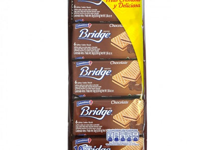 Galleta Bridge Chocolate 10 Und