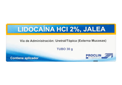Lidocaina Hcl 2% Jalea Esteril 30 G