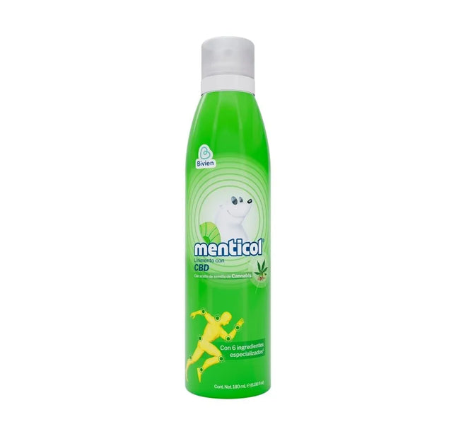 Linimento Menticol Con Cannabis 180Ml