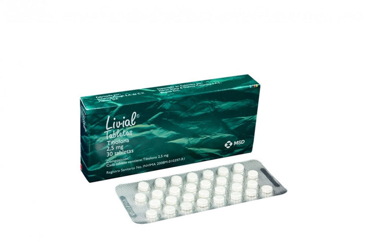 Livial 2.5 Mg 30 Tabletas
