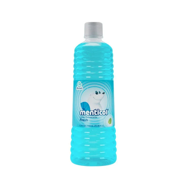 Loción Refrescante Menticol Fresh Azul 750 Ml