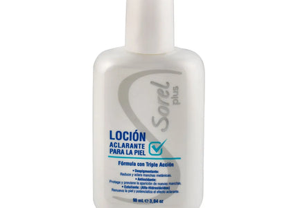 Locion Sorel Plus Aclarante 90 Ml