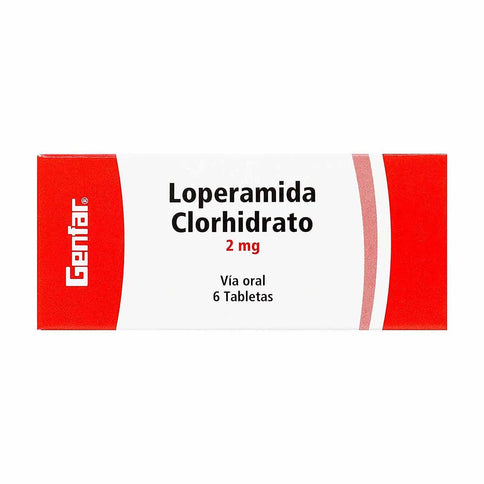 Loperamida 2 Mg 6 Tbs Gf