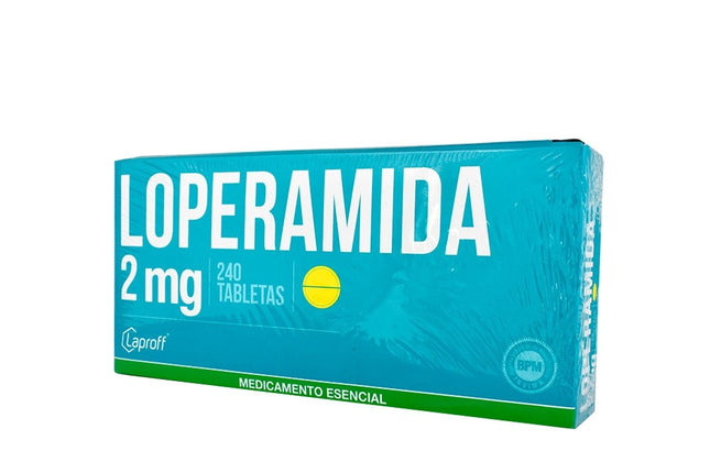 LOPERAMIDA 2 MG 240 TABLETAS LP