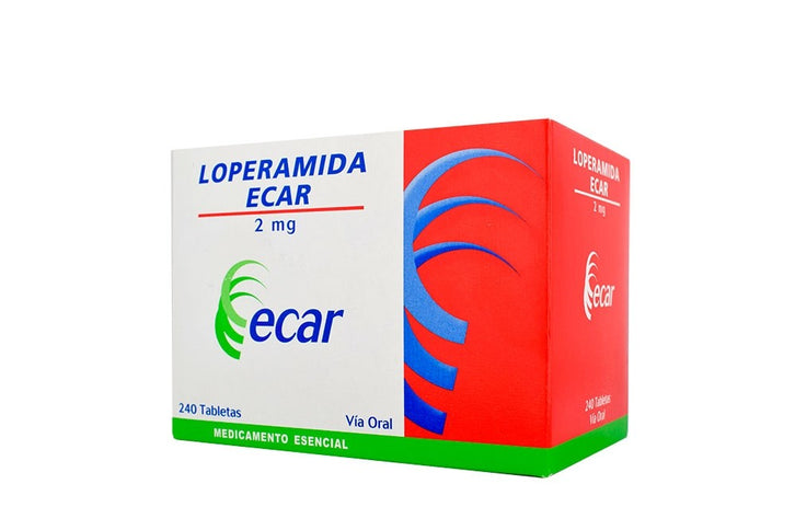 Loperamida 2 Mg 240 Tabletas Ecar