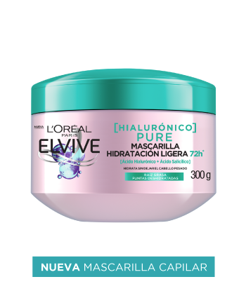 Mascarilla Elvive Hidra Hialuronico Pure 300G
