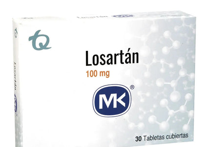 Losartan 100 Mg 30 Tbs Mk