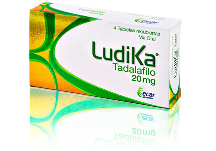 Ludika Tadalafilo 20 Mg 4 Tbs