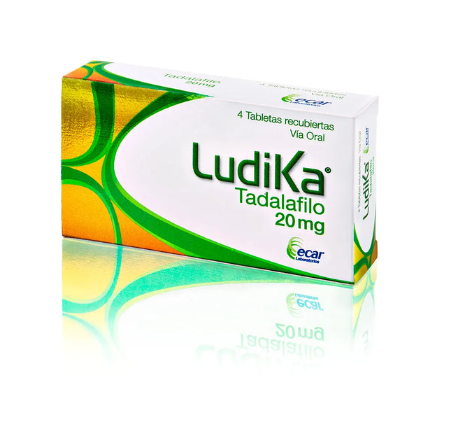 Ludika Tadalafilo 20 Mg 4 Tbs