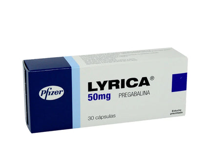 Lyrica 50 Mg 30 Capsulas