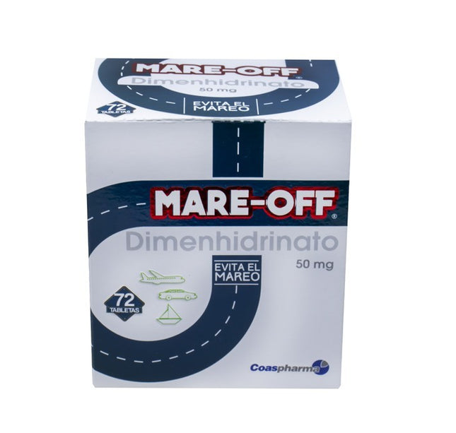 Mare Off 50 Mg Caja 72 Tabletas Coa