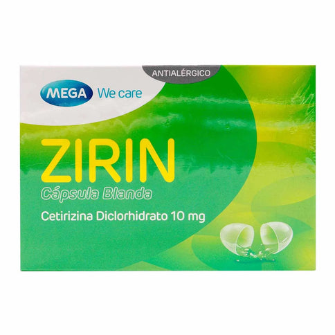 Mega We Care Zirin 50 Capsulas Blandas