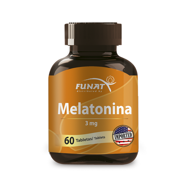 Melatonina 3 Mg 60 Tbs Funat