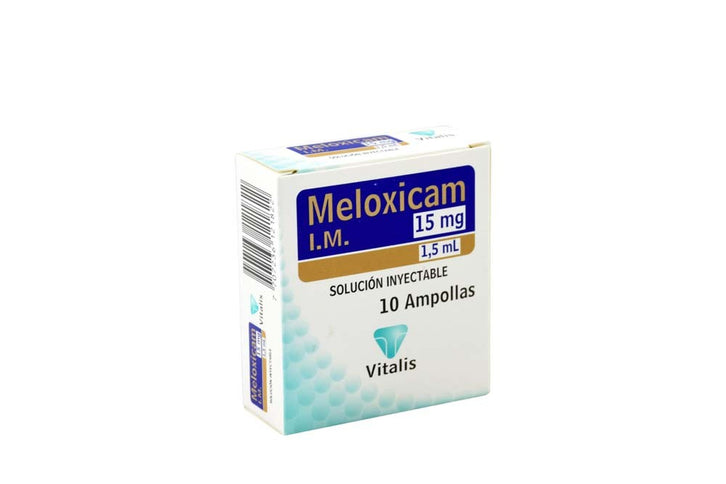 Meloxicam 15 Mg/1.5 Ml 10 Ampollas Vt