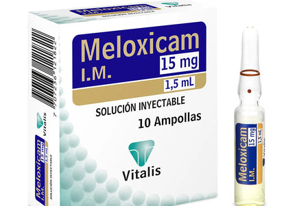 Meloxicam 15Mg/1.5Ml 1 Ampolla Vt