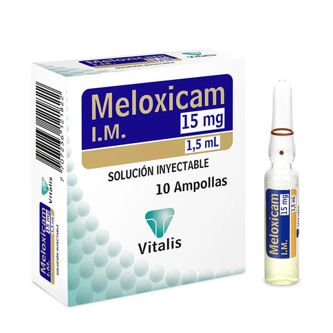 Meloxicam 15Mg/1.5Ml 1 Ampolla Vt