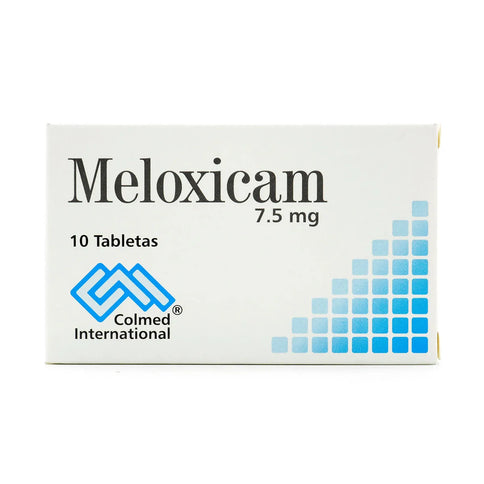 Meloxicam 7.5 Mg 10 Tabletas