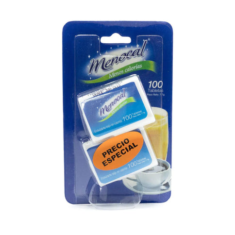 Menocal Stevia 100 Tbs Pague 1 Lleve 2