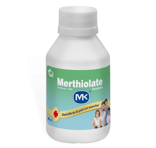 Merthiolate Incoloro Tecnoquimicas 90 Ml