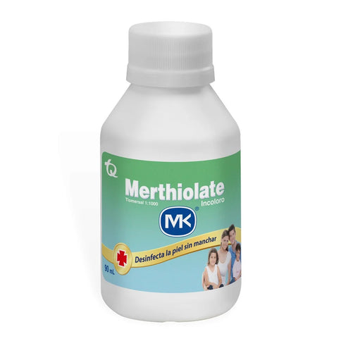 Merthiolate Incoloro Tecnoquimicas 90 Ml