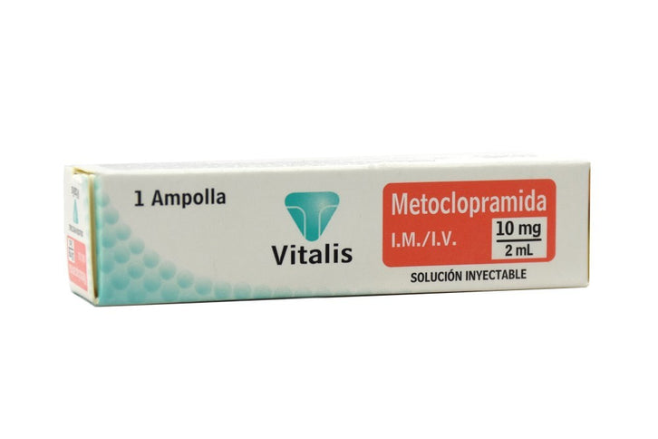 Metoclopramida 10 Mg/2 Ml 1 Ampolla Vt