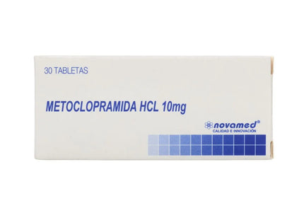 Metoclopramida Hcl 10 Mg 30 Tabs